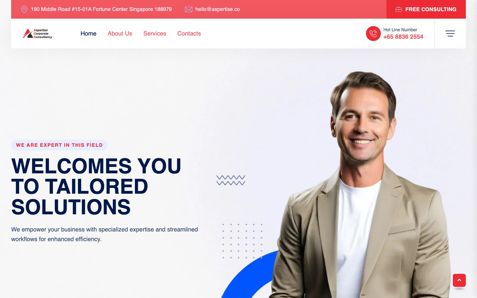 Aspertise — product screenshot