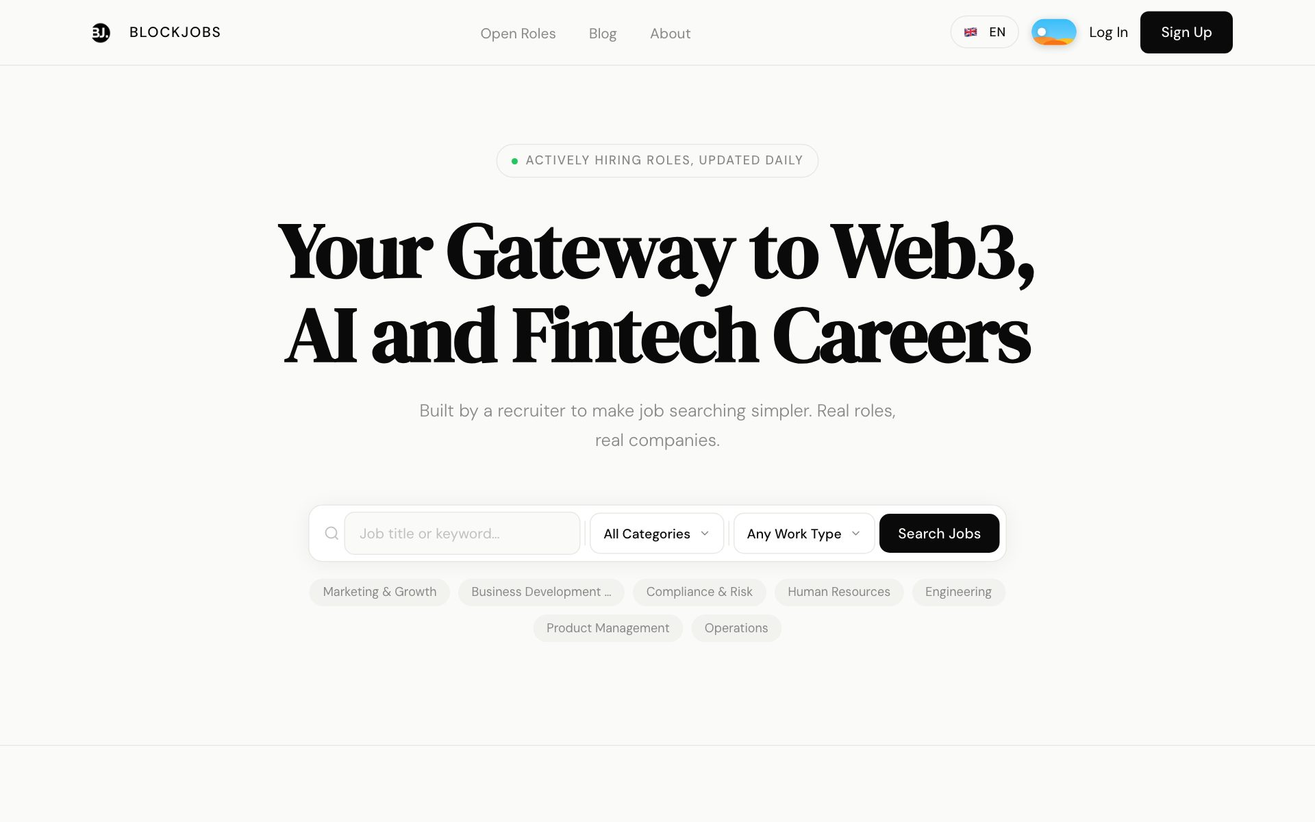 BlockJobs — product screenshot